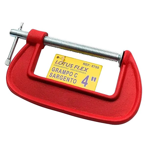 GRAMPO FIXACAO TIPO C  6" 8757