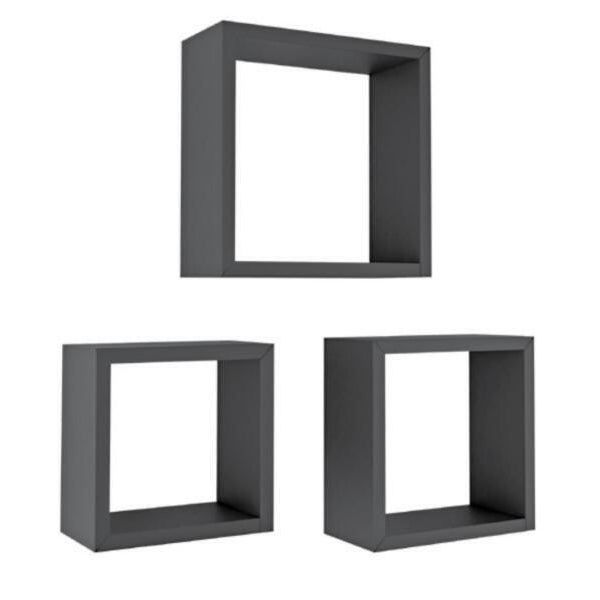 NICHO PRAT-K PRETO  48X24,5CM DUPLO