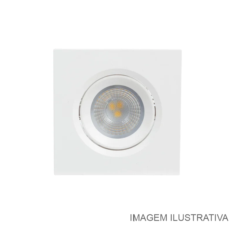 LUSTRE  SPOT LUZ QUADRADO 01 VD LISTRADO
