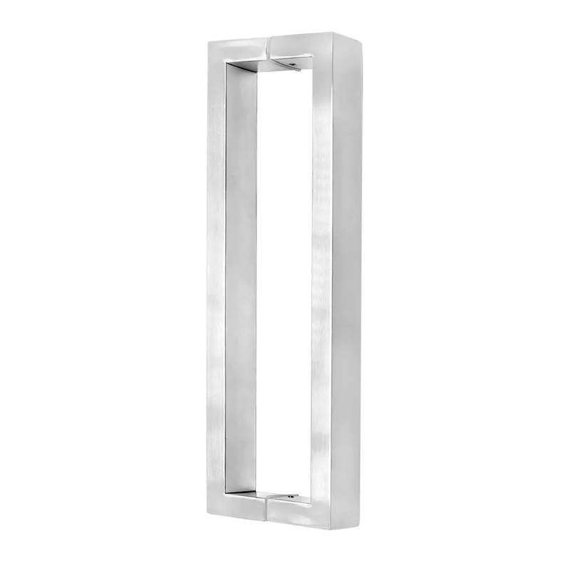 PUXADOR SILVANA RETANGULAR 40X20 600MM INOX POLIDO