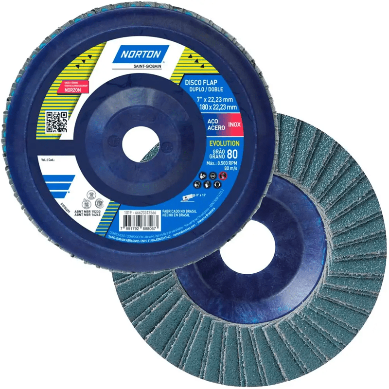 DISCO FLAP  7"X7/8"  80