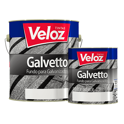 FUNDO GALV. GALVETTO VELOZ CINZA 3.600ML