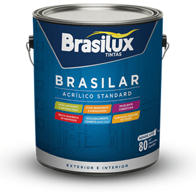 TINTA ACRI BRASILAR MARFIM  3,600ML