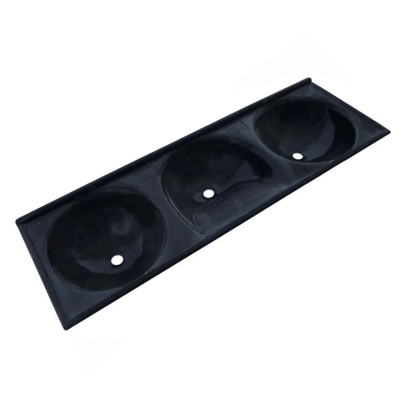 TANQUE FIBRA TRIP 1,80X63 PRETO  FIBRAÇO