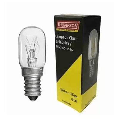 LAMPADA P/GELADEIRA/MICROONDAS 15W E-14 BESTFER