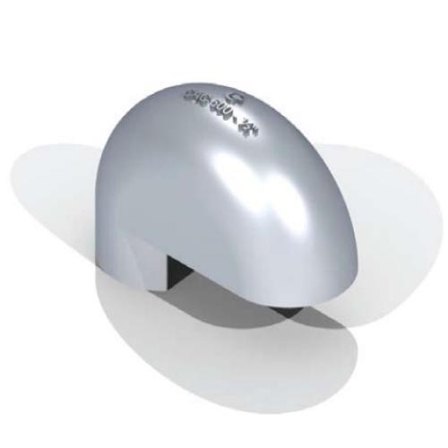 CABECOTE ALUMINIO 1"