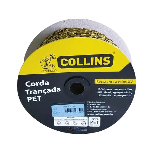 CORDA PET TRANC COLLINS 08,0MM P/ METRO