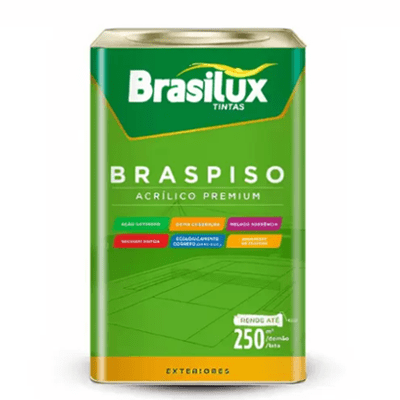 TINTA PISO  BRASIPISO CONCRETO  18L